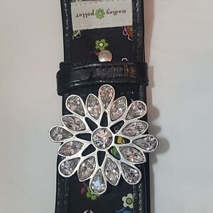 Hadley Pollet Reversible Belt Approximate Length 39 inches